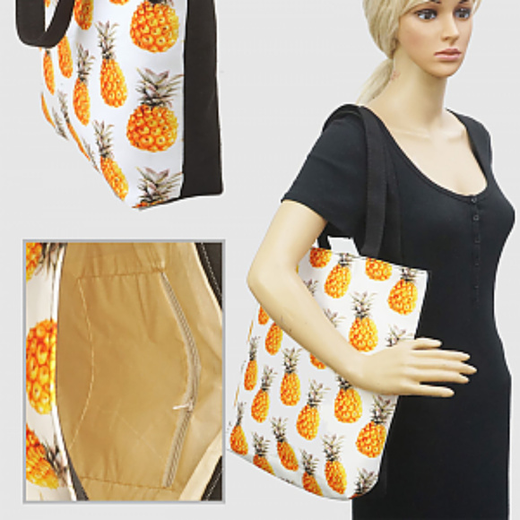 💙 Pineapple Tote Bag Beach Bag - Picture 2 of 4